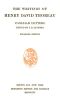 [Gutenberg 43523] • Familiar Letters / The Writings of Henry David Thoreau, Volume 06 (of 20)